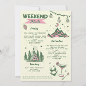 Letzter Weg vor dem Veil Camp Junggeselinnen-Absch Einladung (Rückseite)