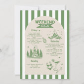 Letzter Weg vor dem Veil Camp Junggeselinnen-Absch Einladung (Rückseite)