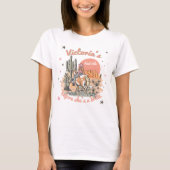 Letzter Western Cowgirl Bachelorette T-Shirt (Vorderseite)