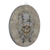 Letzter Wort-Schädel u. Gewehre Dartscheibe (Vorderseite Links)