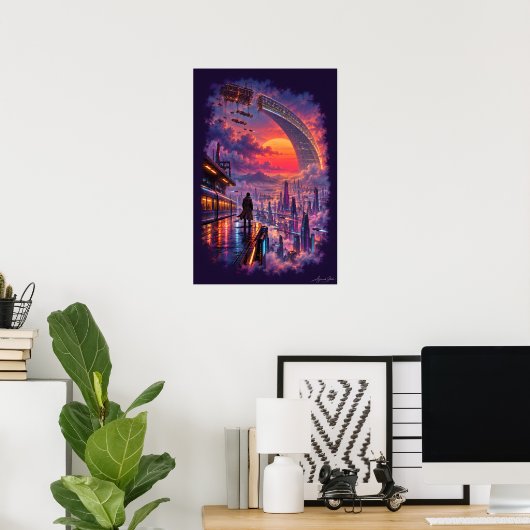 Letzter Zug nach Aurelion Poster (Heimbüro)