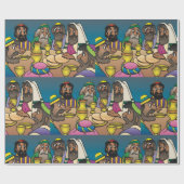 Letztes Abendbrot Geschenkpapier (Flach)