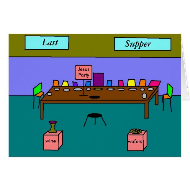 Letztes Abendessen (Vorderseite (Horizontal))