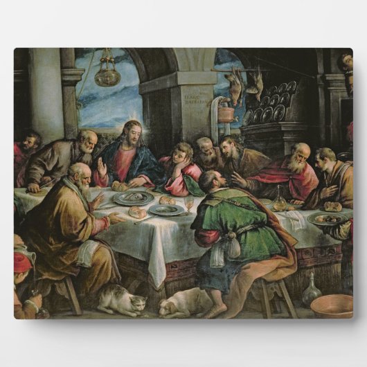 Letztes Abendessen 3 Fotoplatte (Vorderseite)