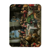 Letztes Abendessen 3 Magnet (Vertikal)
