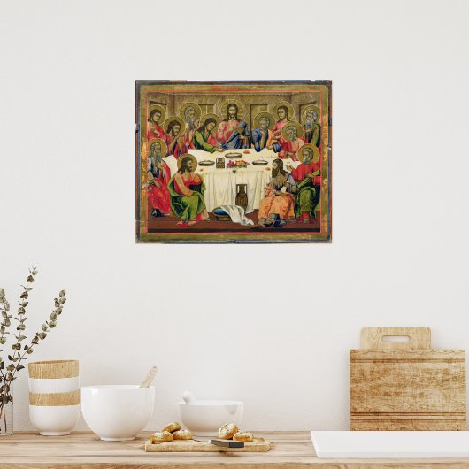 Letztes Abendessen 3 Poster (Küche)