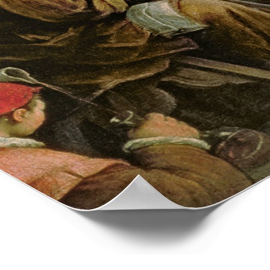 Letztes Abendessen 3 Poster (Ecke)