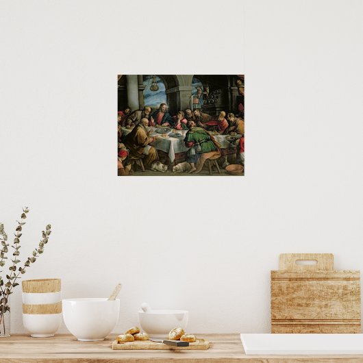 Letztes Abendessen 3 Poster (Küche)