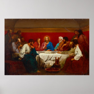 Letztes Abendessen - Henryk Siemiradzki - c1876 Poster