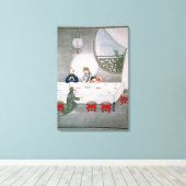 Letztes Abendessen Leinwanddruck (Insitu (Holzboden))