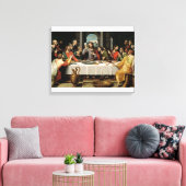 Letztes Abendessen Leinwanddruck (Insitu (Wohnzimmer))