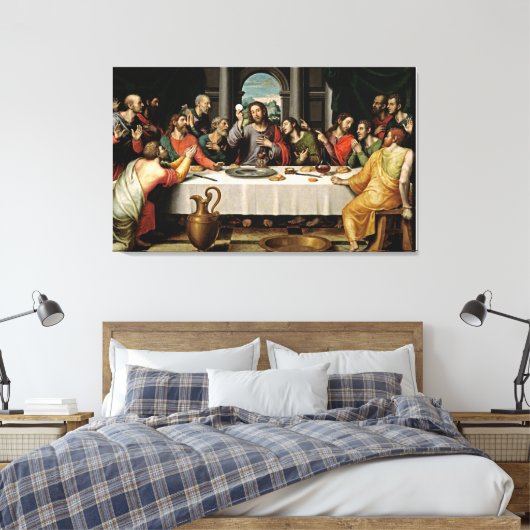 Letztes Abendessen Leinwanddruck (Insitu (Schlafzimmer))