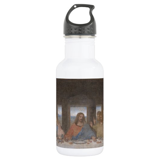 Letztes Abendessen-Leonardo da Vincis spätes Edelstahlflasche (Vorderseite)