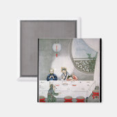 Letztes Abendessen Magnet (Vorderseite/Rückseite)