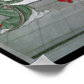 Letztes Abendessen Poster (Ecke)