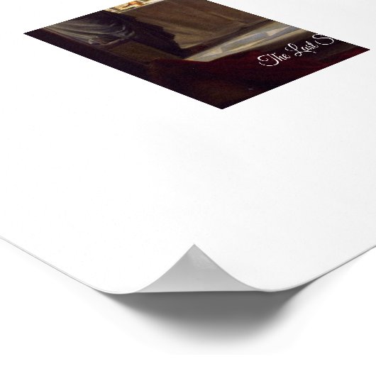 Letztes Abendessen Poster (Ecke)