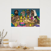 Letztes Abendessen Poster (Küche)