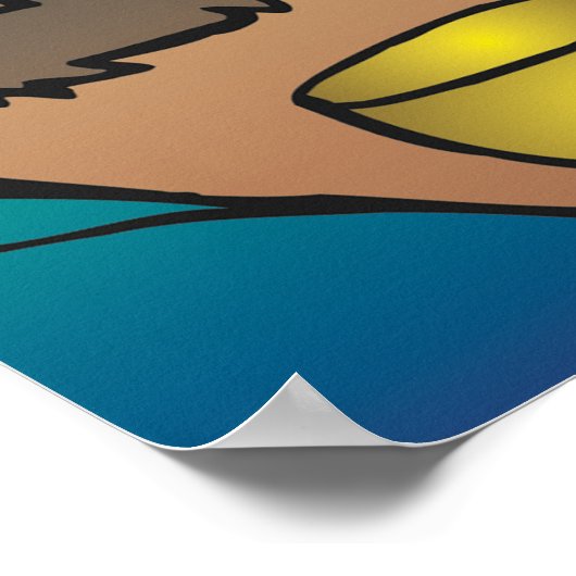 Letztes Abendessen Poster (Ecke)