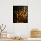 Letztes Abendessen Poster (Küche)