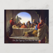 Letztes Abendessen Postkarte (Vorderseite)