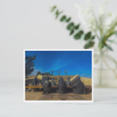 Letztes Abendessen Postkarte (Stehend Vorderseite)