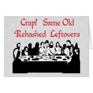 Letztes Abendessen-Reste