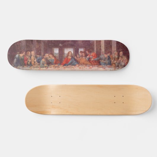 Letztes Abendessen-Skateboard Skateboard (Horizontal)