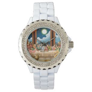 Letztes Abendessen-Uhr Armbanduhr
