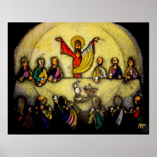 Letztes Abendessen / Ultima cena Poster (Vorne)