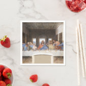 Letztes Abendessen von Da Vinci Fine Art Classic Serviette (Beispiel)