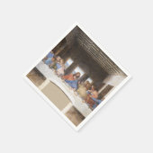 Letztes Abendessen von Da Vinci Fine Art Classic Serviette (Ecke)