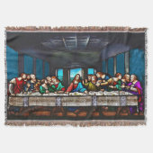 Letztes Abendessen-Wurfs-Decke Decke (Vorderseite)