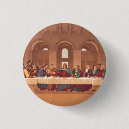 Letztes Abendmahl Jesu Christi Button