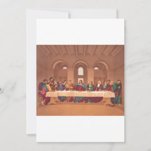 Letztes Abendmahl Jesu Christi Einladung