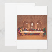 Letztes Abendmahl Jesu Christi Einladung (Vorne/Hinten)