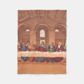 Letztes Abendmahl Jesu Christi Fleecedecke (Vorderseite)