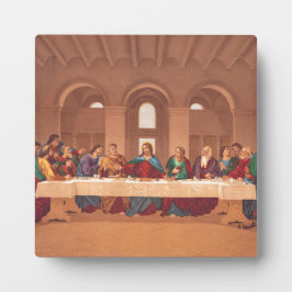 Letztes Abendmahl Jesu Christi Fotoplatte