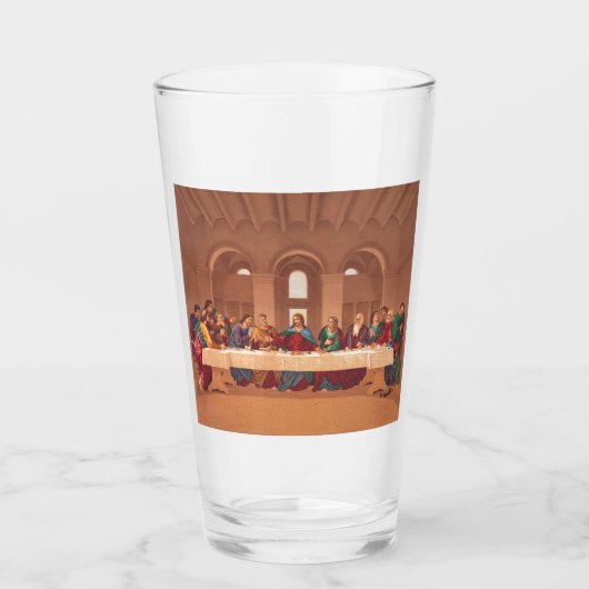 Letztes Abendmahl Jesu Christi Glas (Vorderseite)