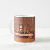 Letztes Abendmahl Jesu Christi Kaffeetasse (Vorderseite Links)
