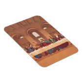 Letztes Abendmahl Jesu Christi Magnet (Rechte Seite)