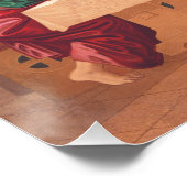 Letztes Abendmahl Jesu Christi Poster (Ecke)