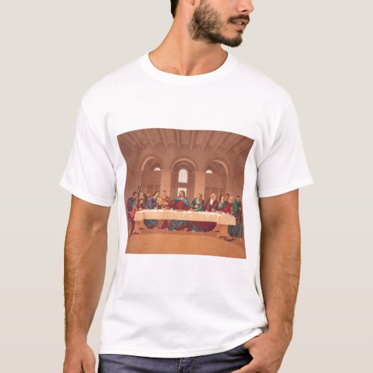 Letztes Abendmahl Jesu Christi T-Shirt (Vorderseite)