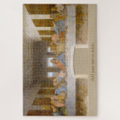 "Letztes Abendmahl" Jesu und Jünger von Da Vinci, Puzzle (Vertikal)