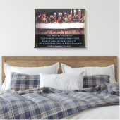 Letztes Abendmahl Leinwand (Insitu (Schlafzimmer))