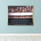 Letztes Abendmahl Leinwand (Insitu (Holzboden))