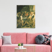 Letztes Abendmahl, um 1630-31 Leinwanddruck (Insitu (Wohnzimmer))