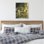 Letztes Abendmahl, um 1630-31 Leinwanddruck (Insitu (Schlafzimmer))