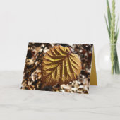 Letztes Blatt Karte (Vorderseite)