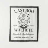 Letztes Boo, bevor ich Bachelorette-Halloween-Part Wandteppich (Vorderseite)