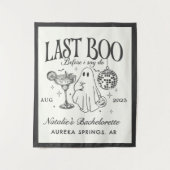 Letztes Boo, bevor ich Bachelorette-Halloween-Part Wandteppich (Vorderseite)